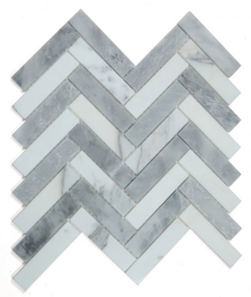 Picture of Elysium - Herringbone Mosaic City Grey