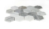 Picture of Elysium - 3 x 3 Hexagon Mosaic City Grey