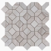 Picture of Elysium - Marble Mosaics Eclipse Wooden White Honed