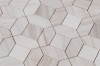 Picture of Elysium - Marble Mosaics Eclipse Wooden White Honed