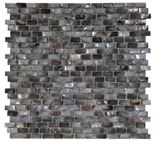 Picture of Elysium - Pearl Mosaic Black Mini Brick