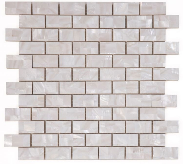 Picture of Elysium - Pearl Mosaic Large Brick