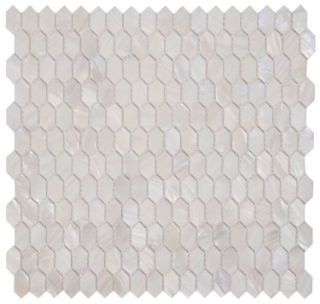 Picture of Elysium - Pearl Mosaic White Arrow