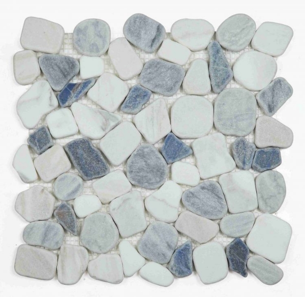 Picture of Elysium - River Stone Mosaic Royal Sapphire