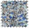 Picture of Elysium - Shell Mosaic Dragon Scale Shell Blue