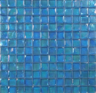 Picture of Elysium - Laguna Square Mosaic Fancy Blue