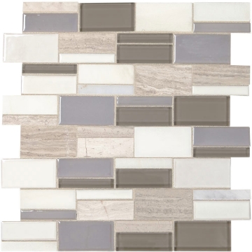 Picture of Marazzi - Midpark Mosaics Random Rectangle Rainstorm