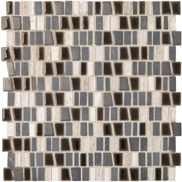 Picture of Marazzi - Midpark Mosaics Random Trapezoid Shadow