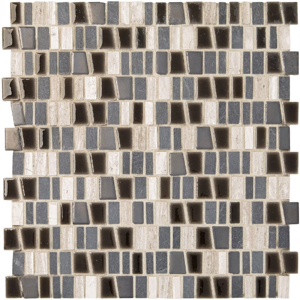 Picture of Marazzi - Midpark Mosaics Random Trapezoid Shadow