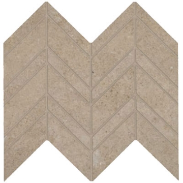 Picture of Marazzi - Modern Formation Chevron Mosaic Overland Beige