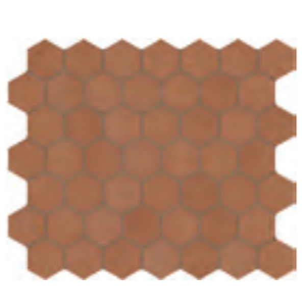 Picture of Marazzi - Moroccan Concrete Mosaic Hexagon Terra Cotta