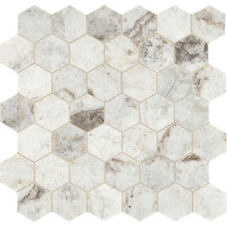 Picture of Marazzi - Predella Mosaic Hexagon Mosaic Lumen White