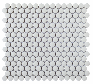 Picture of Roca - CC Porcelain Snow White Pennyround