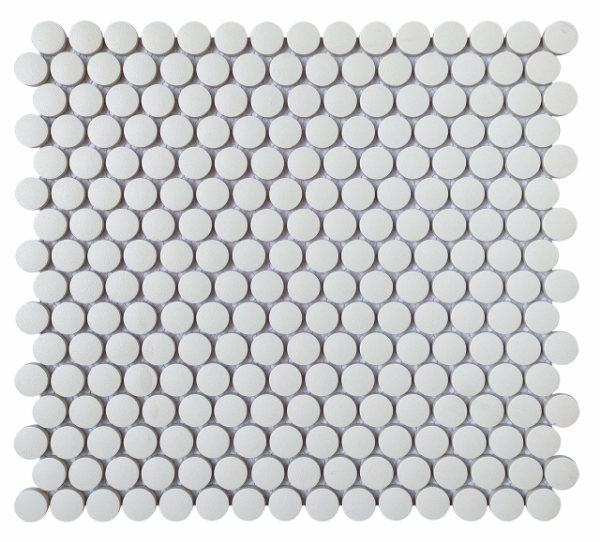 Picture of Roca - CC Porcelain Snow White Pennyround