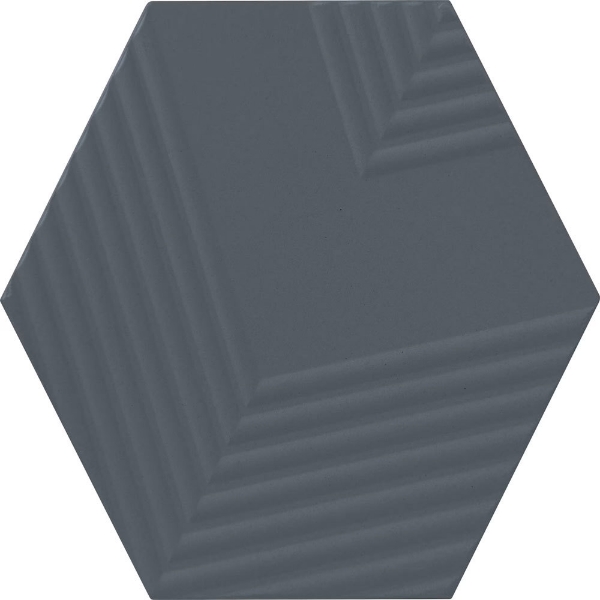 Picture of Marazzi - Rhyme and Reason Hexagon Indigo