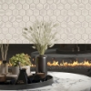 Picture of Marazzi - Rhyme and Reason Hexagon Canvas