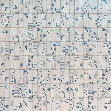 Picture of Marazzi - Rice 2 x 6 Deco Leaf Natural Leaf