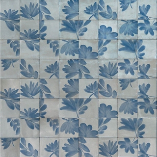 Picture of Marazzi - Rice 6 x 6 Deco Blossom Grigio Blossom