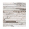 Picture of Emser Tile - Marble 1 x 12 Mosaic Lenza Fiore