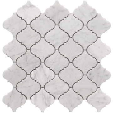 Picture of Roca - Rockart Mosaics Lantern Carrara