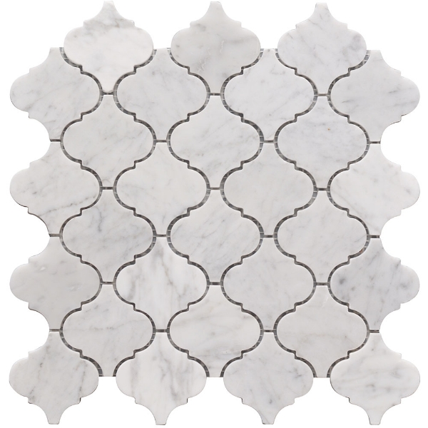 Picture of Roca - Rockart Mosaics Lantern Carrara