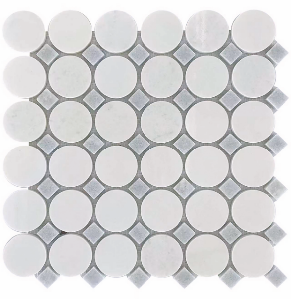 Picture of Roca - Rockart Mix Mosaics Blue Mix Circle