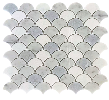 Picture of Roca - Rockart Mix Mosaics Blue Mix Fan