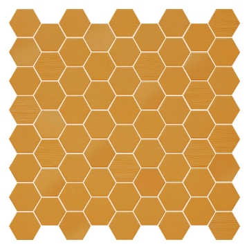 Picture of Terratinta - Hexa Matt Mosaic Yellow Corn Mix