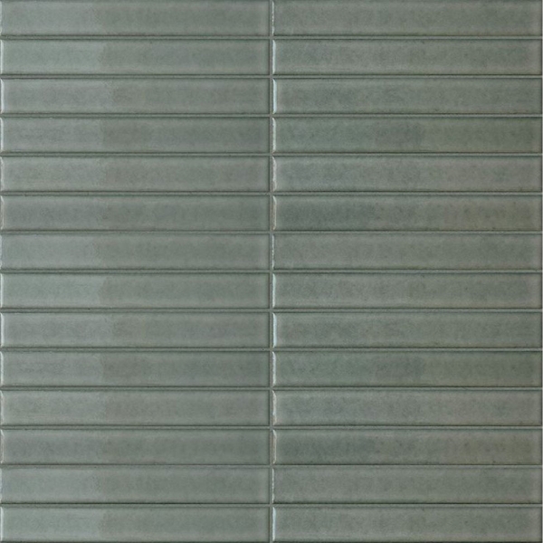 Picture of Terratinta - Stick Mosaic Willow Green Glossy