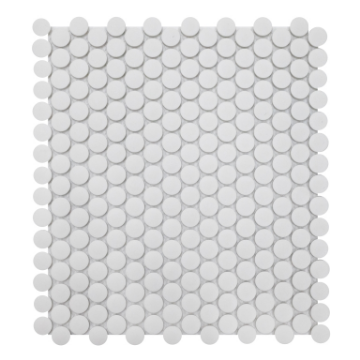 Picture of Emser Tile - Source Penny Round Pure White