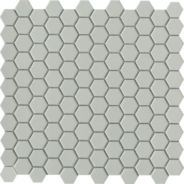 Picture of Emser Tile - Source 1 x 1 Hex Mosaic Gray