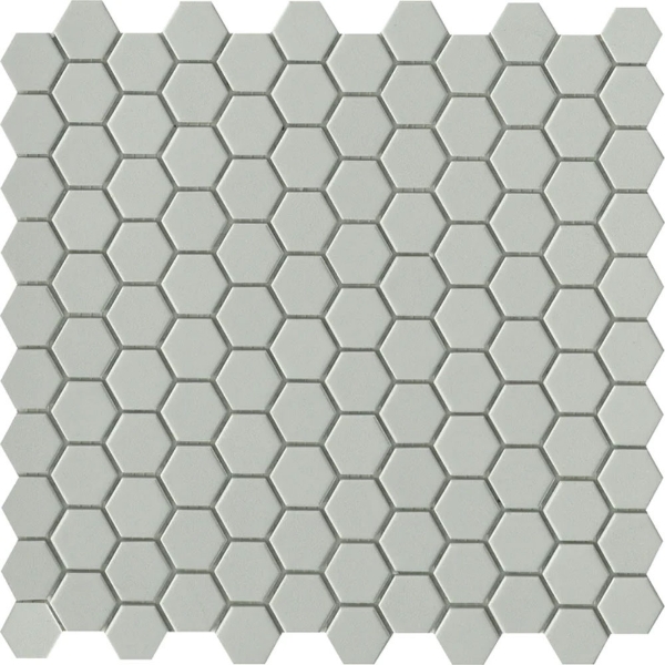 Picture of Emser Tile - Source 1 x 1 Hex Mosaic Gray