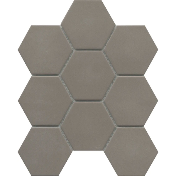 Picture of Emser Tile - Source 3 x 3 Hex Mosaic Taupe
