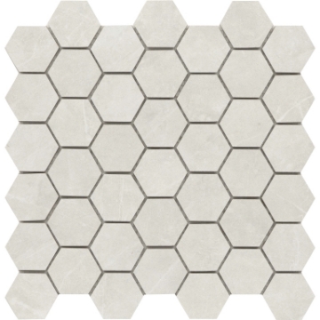 Picture of Emser Tile - Sterlina II Hexagon Mosaic Silver