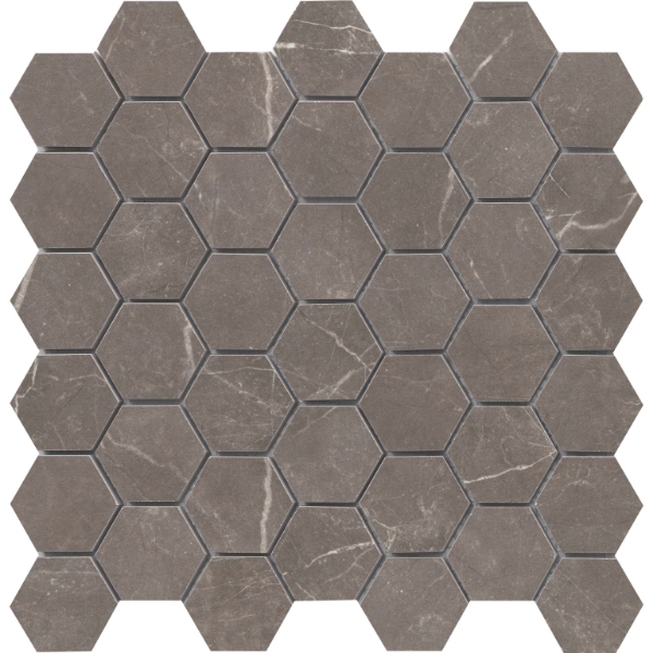 Picture of Emser Tile - Sterlina II Hexagon Mosaic Henna