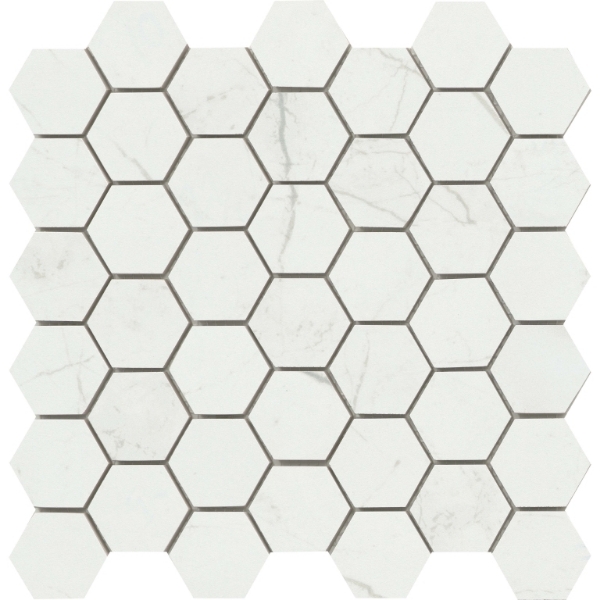 Picture of Emser Tile - Sterlina II Hexagon Mosaic White