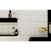 Picture of Emser Tile - Sterlina II Hexagon Mosaic White