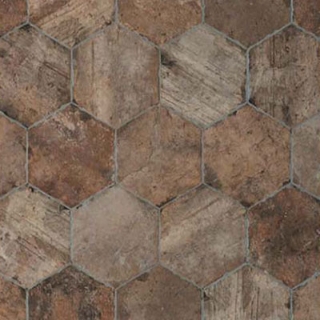 Picture of Tesoro - Chicago Brick Hexagon State Street