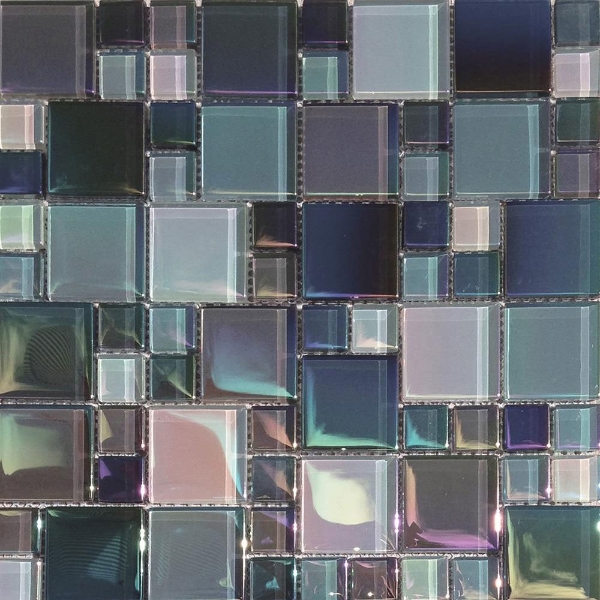 Picture of Tesoro - Lux Aqua Random Mosaic St George