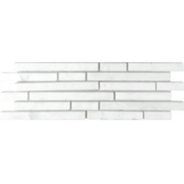 Picture of Tesoro - Metropolitan Stone Pixie Mosaic White Dolomite Strip