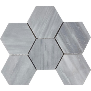 Picture of Tesoro - Pietra Antica Antiqued Stones Hexagon Mosaic 4 Cirrus Dolomiti