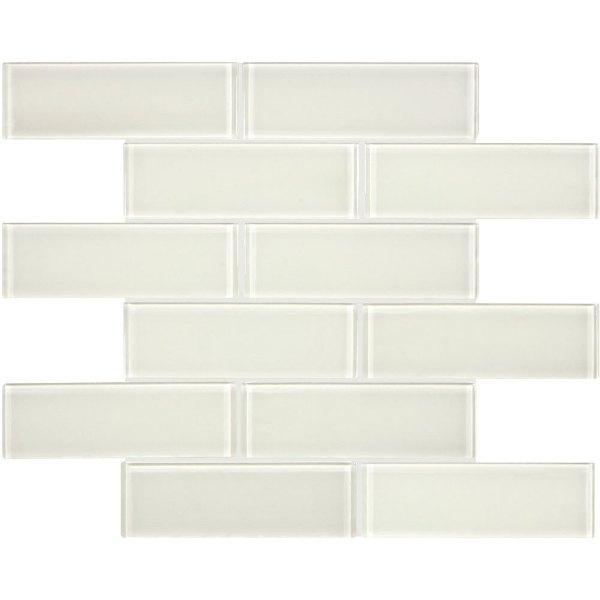 Picture of Tesoro - Element Glass Mosaic Staggered 2 x 6 Sand