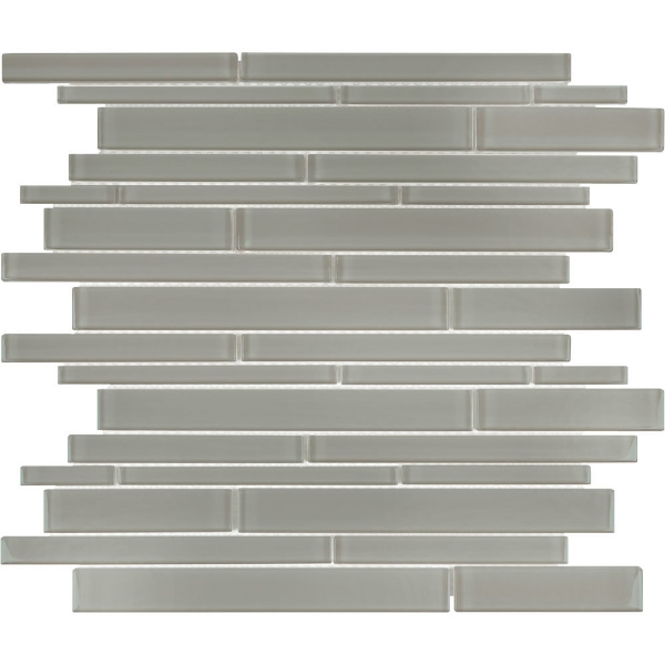 Picture of Tesoro - Element Glass Random Linear Mosaic Smoke