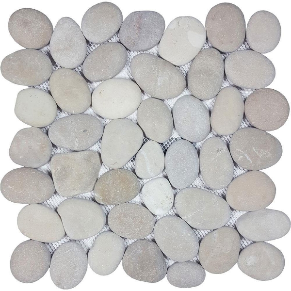 Picture of Tesoro - Ocean Stones Pebble Mosaic Classic Tan