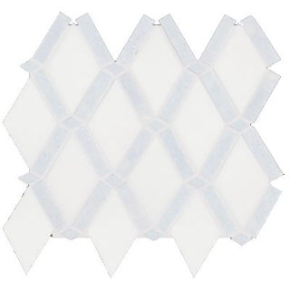 Picture of Tesoro - Metropolitan Blend Diamond Dot Mosaic White With Blue Celeste Dot