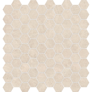 Picture of Tesoro - Mayfair Hexagon Polished Allure Ivory