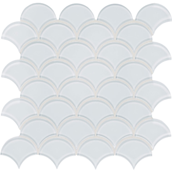 Picture of Tesoro - Element Glass Mosaic Scallop Ice