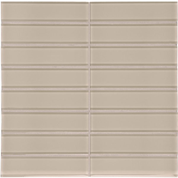 Picture of Tesoro - Element Glass Mosaic Stacked 1.5 x 6 Earth