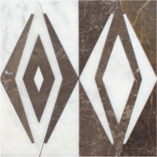 Picture of Tesoro - Metropolitan Waterjet Snowflake Sequoia