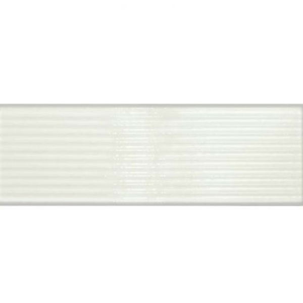 Picture of Tesoro - Glassalike 4 x 12 Gloss Bianco Groove